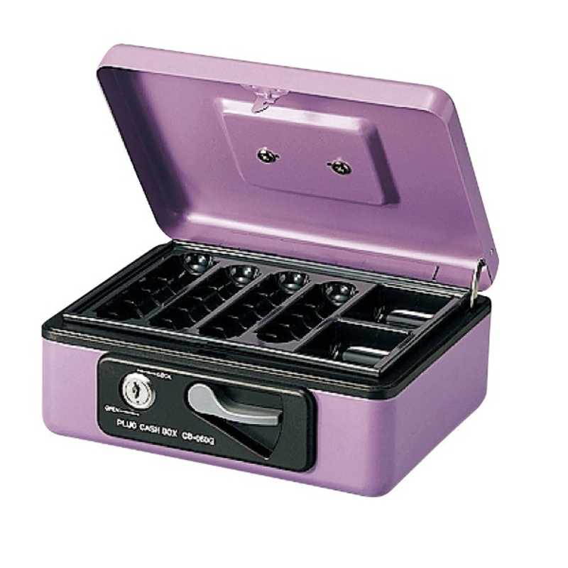 プラス　手提金庫 S 12-868 ピンク　CB-060G-PK