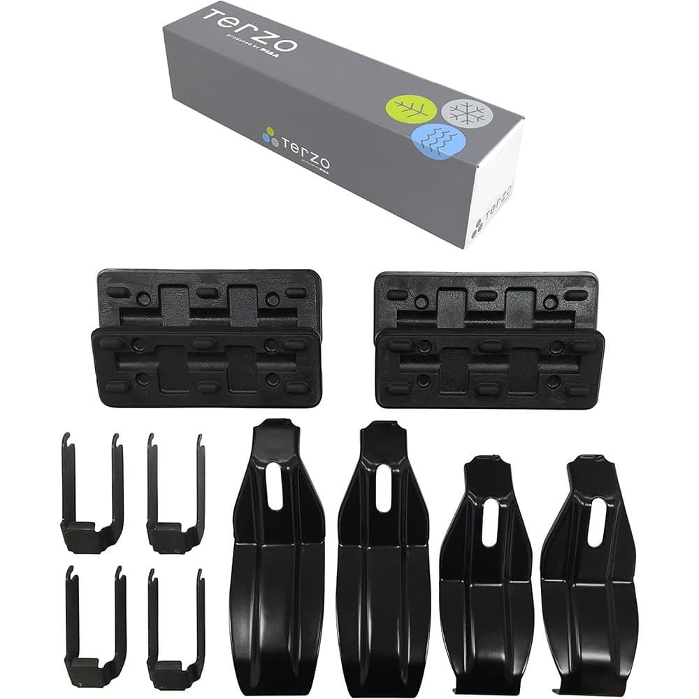 PIAA Terzo(テルッツォ) ルーフキャリア ベースキャリア ホルダー 4個入 ブラック【スズキ イグニス FF21S】EH423