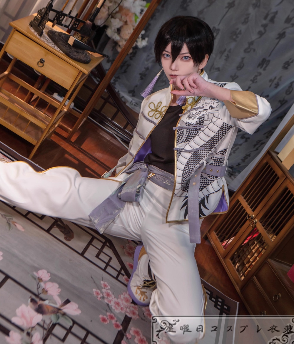 あんさんぶるスターズ 銀幕死闘の／桃源郷偶像拳 伏見弓弦 コスプレ衣装 コスチューム ハロウィン 装服 仮装