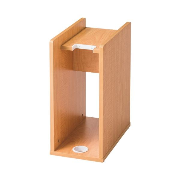 アールエフヤマカワ 杖置き付き荷物置き 幅440奥行250高さ560mm ナチュラル RFNO-T5025NA 1台 組立品