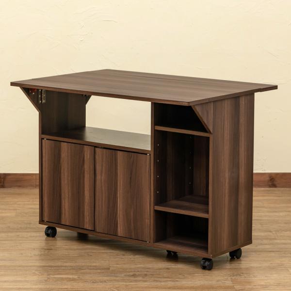 ワゴン キッチンワゴン バタフライワゴン キャスター付き キャスター付きワゴン スリム スリムワゴン キャスター付き収納 キッチンラック 収納ワゴン 隙間収納