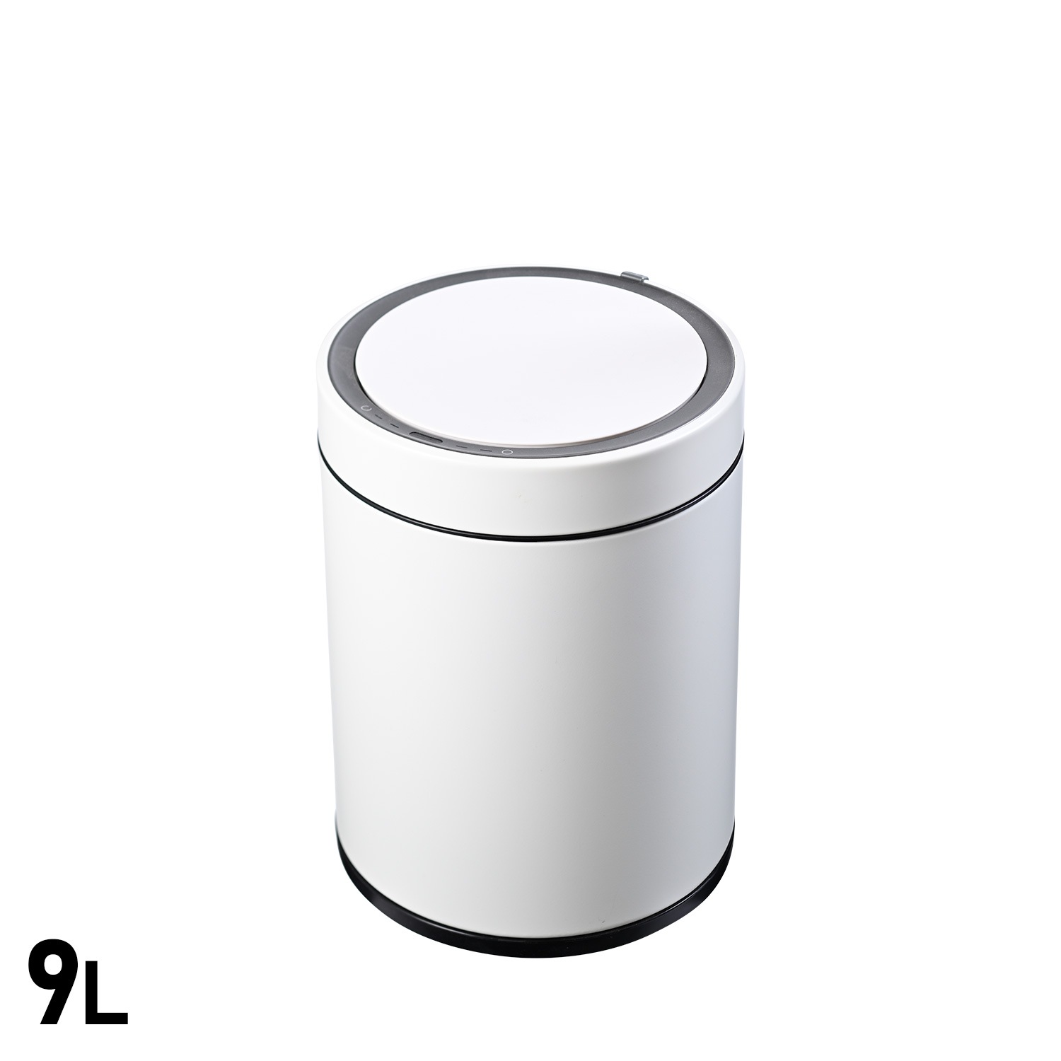 ゴミ箱 ダストボックス 9L フタ付き 自動開閉 電池式 EK9286RO-9L-WH