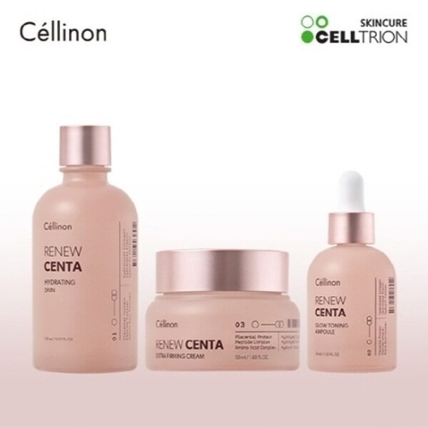 セルトリオン セリンオン リニューセンター 光弾力 スキンケア 3点セット（スキン150ml+アンプル30ml+クリーム50ml）