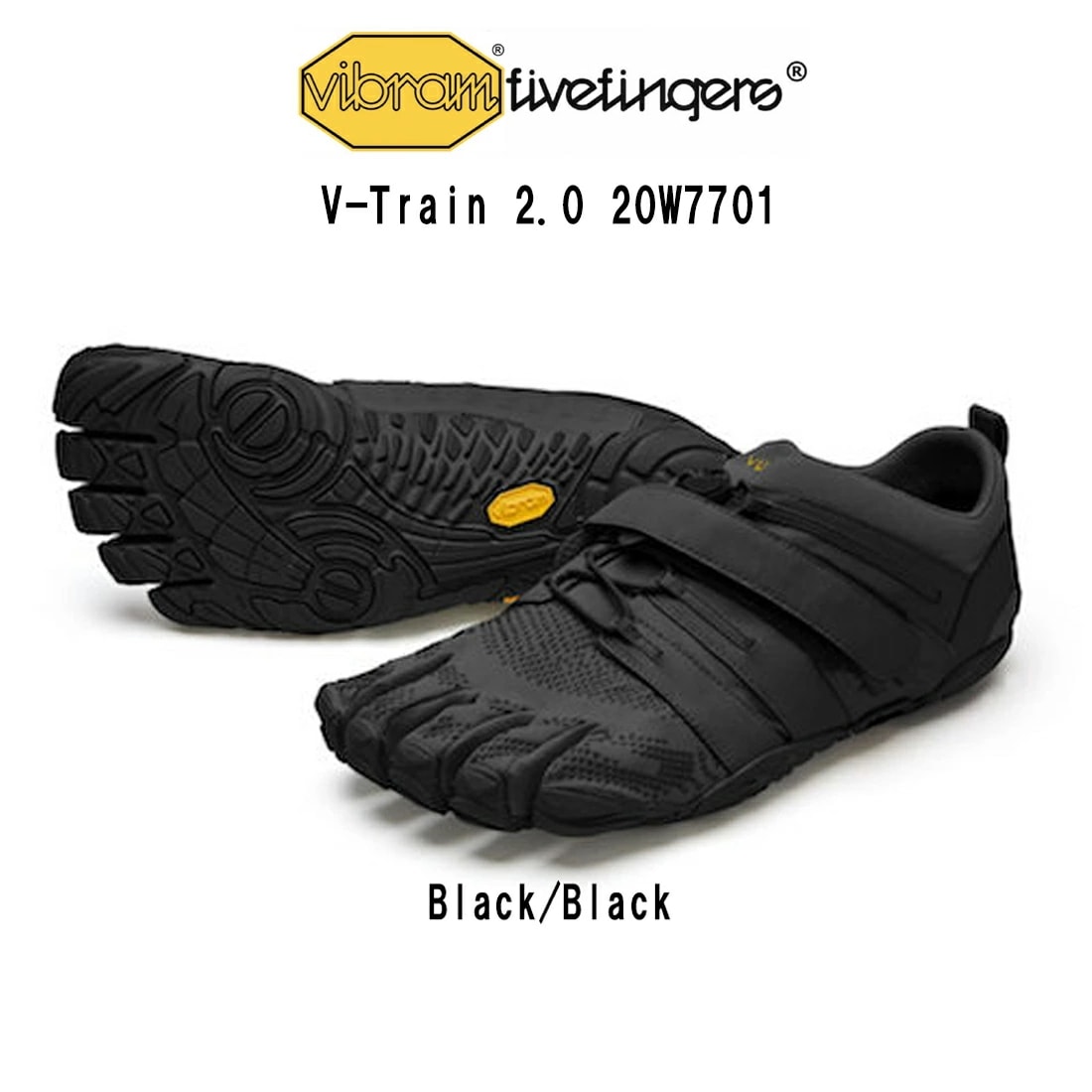 Vibram FiveFingers レディース 五本指 シューズ ジム 運動 トレーニング マジックテープ スポーツ 女性用 V-Train 2.0 20W7701