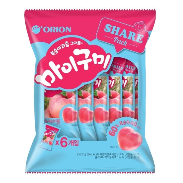 オリオン桃果汁まままで マイグミ 259.2g x 12個 5,555円