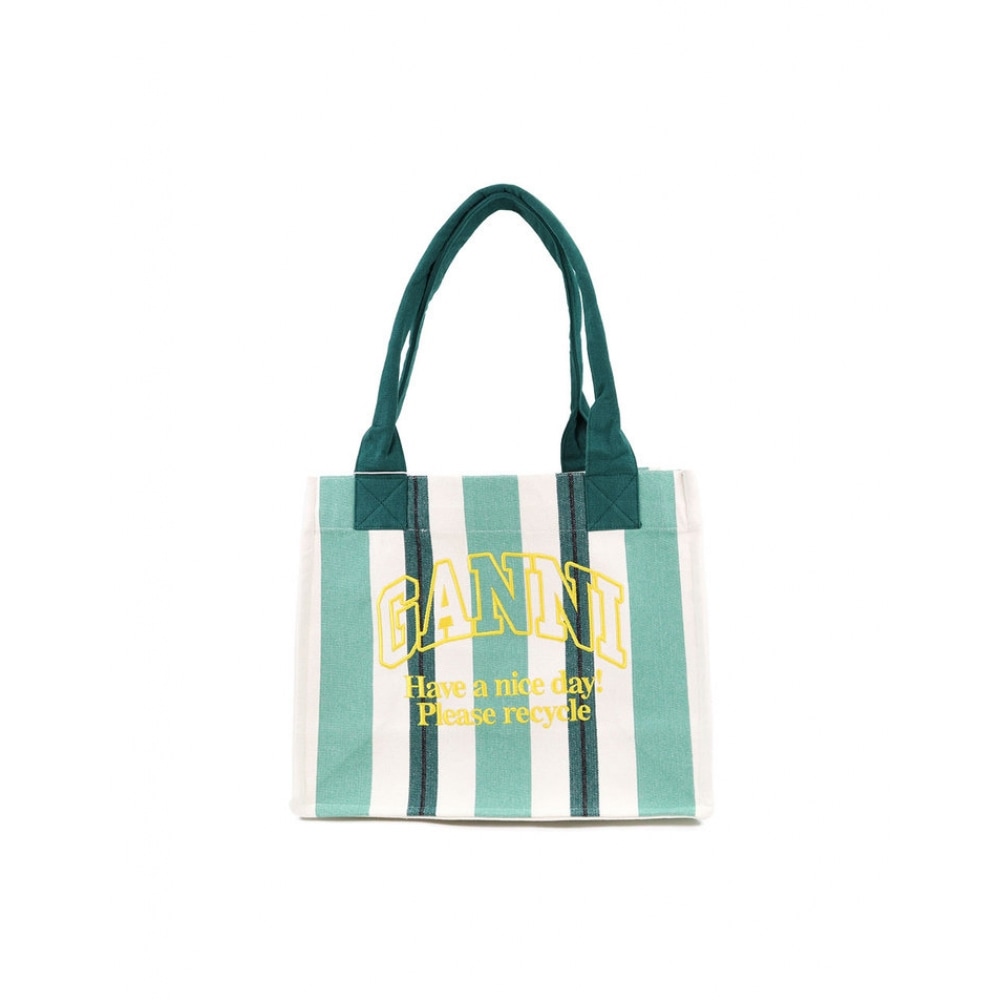 ガニー ストライプ キャンバス ラージ トートバッグ A5809 807