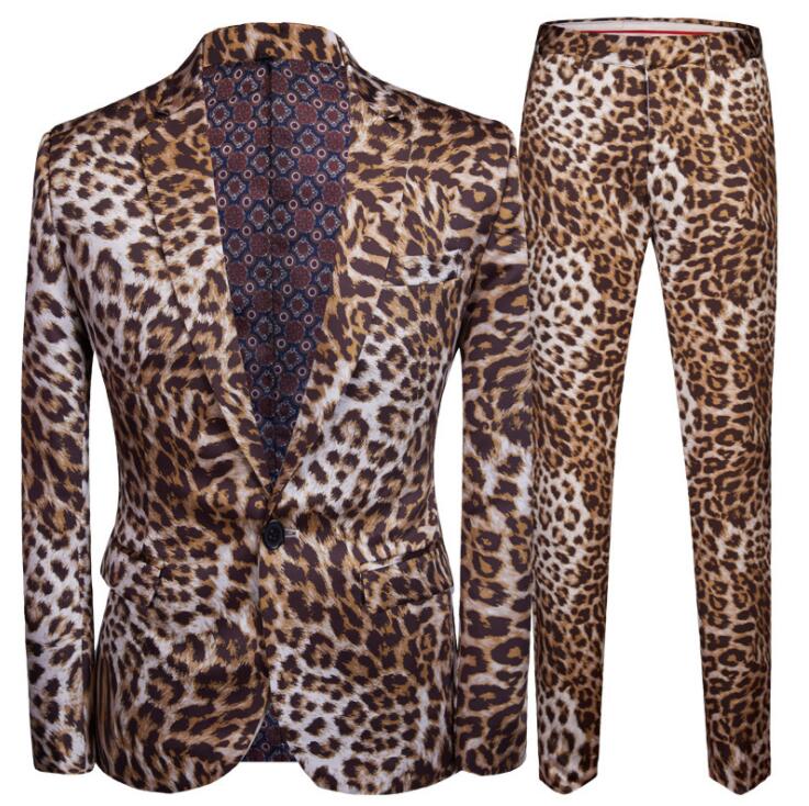 ステージ衣装 新年会 漫才 演出服 テーラードジャケット 裏地あり 忘年会 上下セット タキシードジャケット パーティークラブ 余興 司会者 舞台衣裳 コント 舞台劇 単品選べる 舞台衣装 ヒョウ柄パ