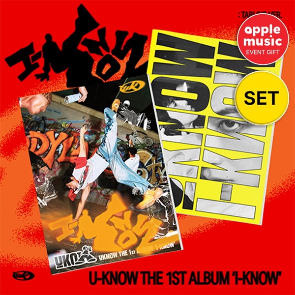 [APPLE MUSIC 特典付き][2種セット] U-Know - 1st Full [I-KNOW] [Tabloid Ver.] 4,278円