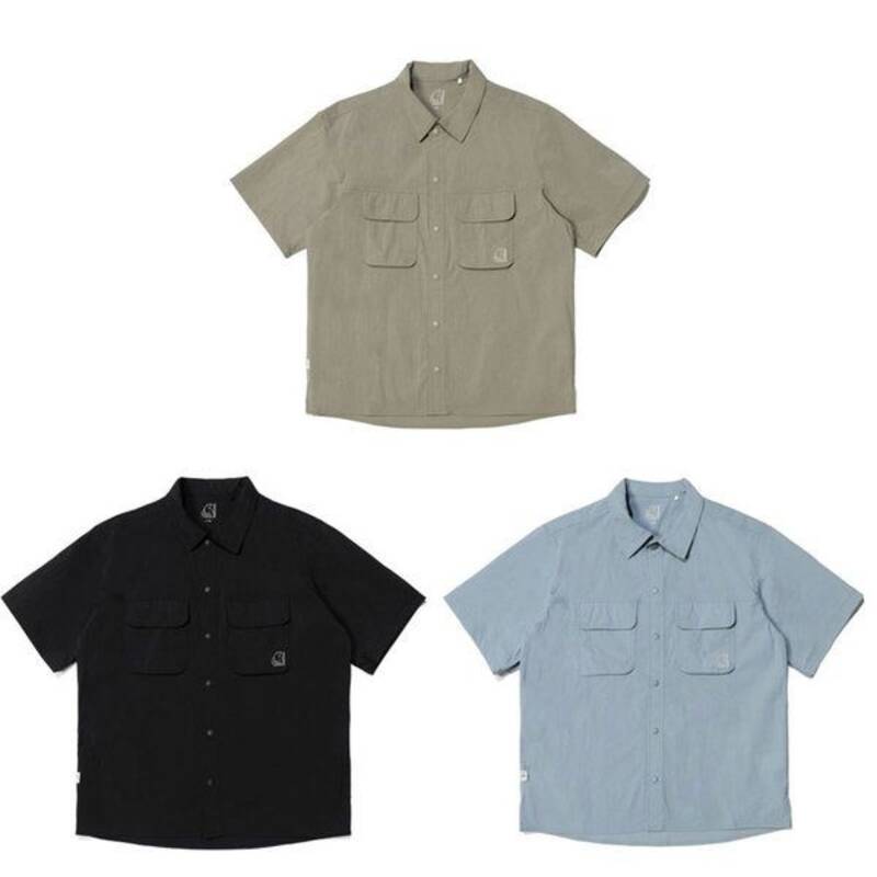 ノルディスク NORDISK メンズ キャンプ用 ダブルポケット 半袖シャツ OMM24472 199227