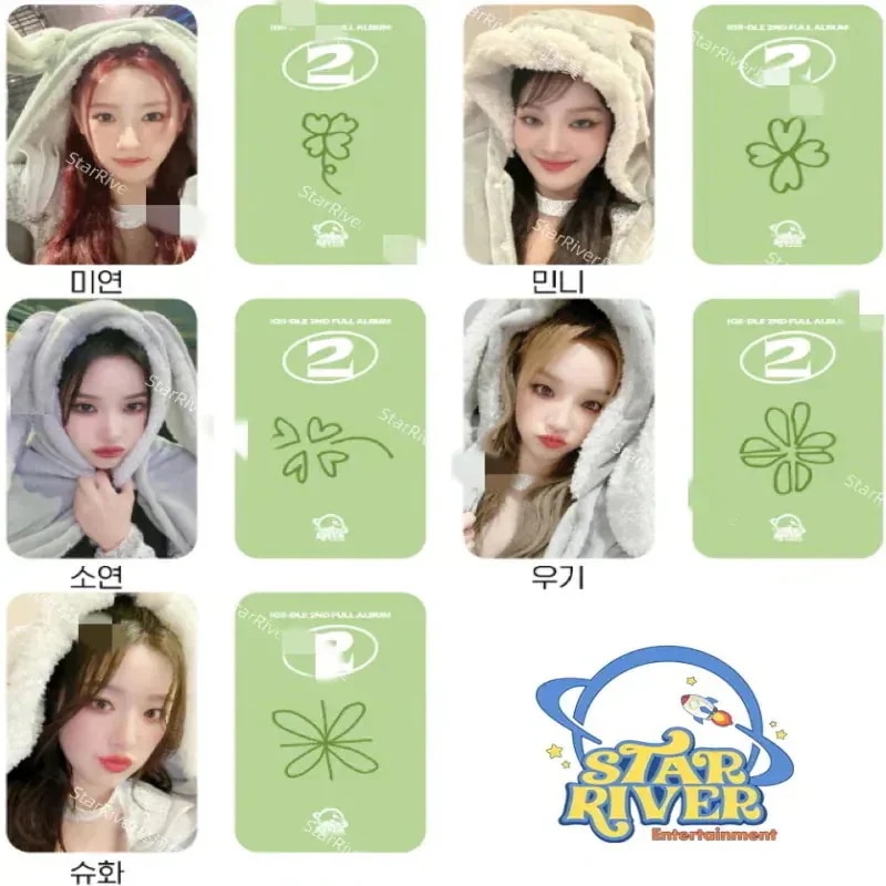 (G)I-DLE 2nd Full Album 2 StarRive3.0特典　　(G)I-DLE　X　StarRive3.0　メンバー選択