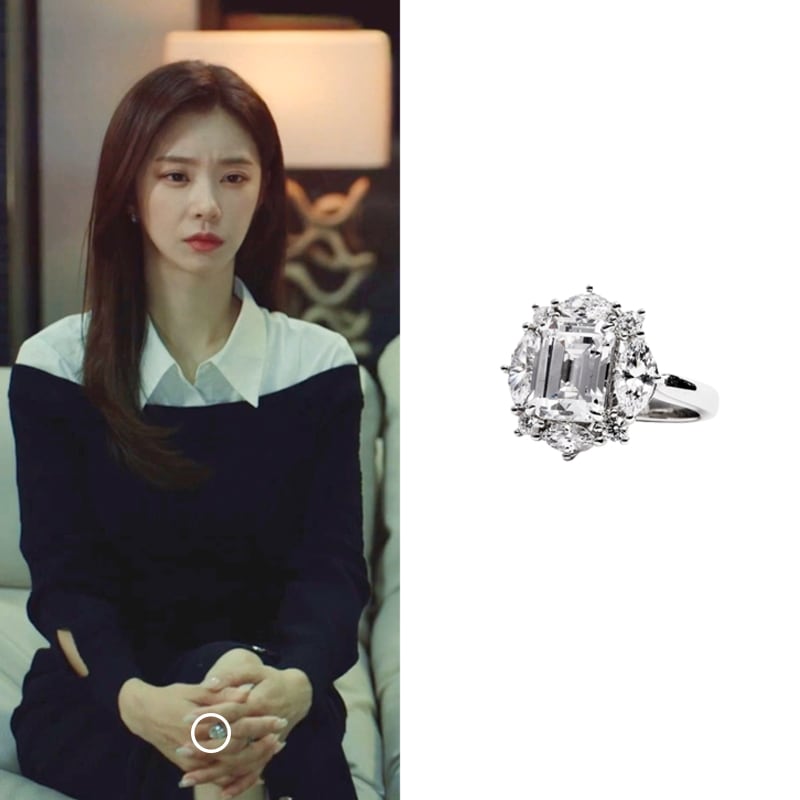 [イジュビン/パクジンジュ着用] ビクトリア クラシック ホワイトリング 韓国の人気俳優着用 デイリーアクセサリー