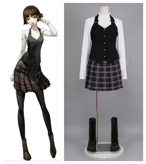 ペルソナ5 新島真 コスプレ衣装 コスチューム
