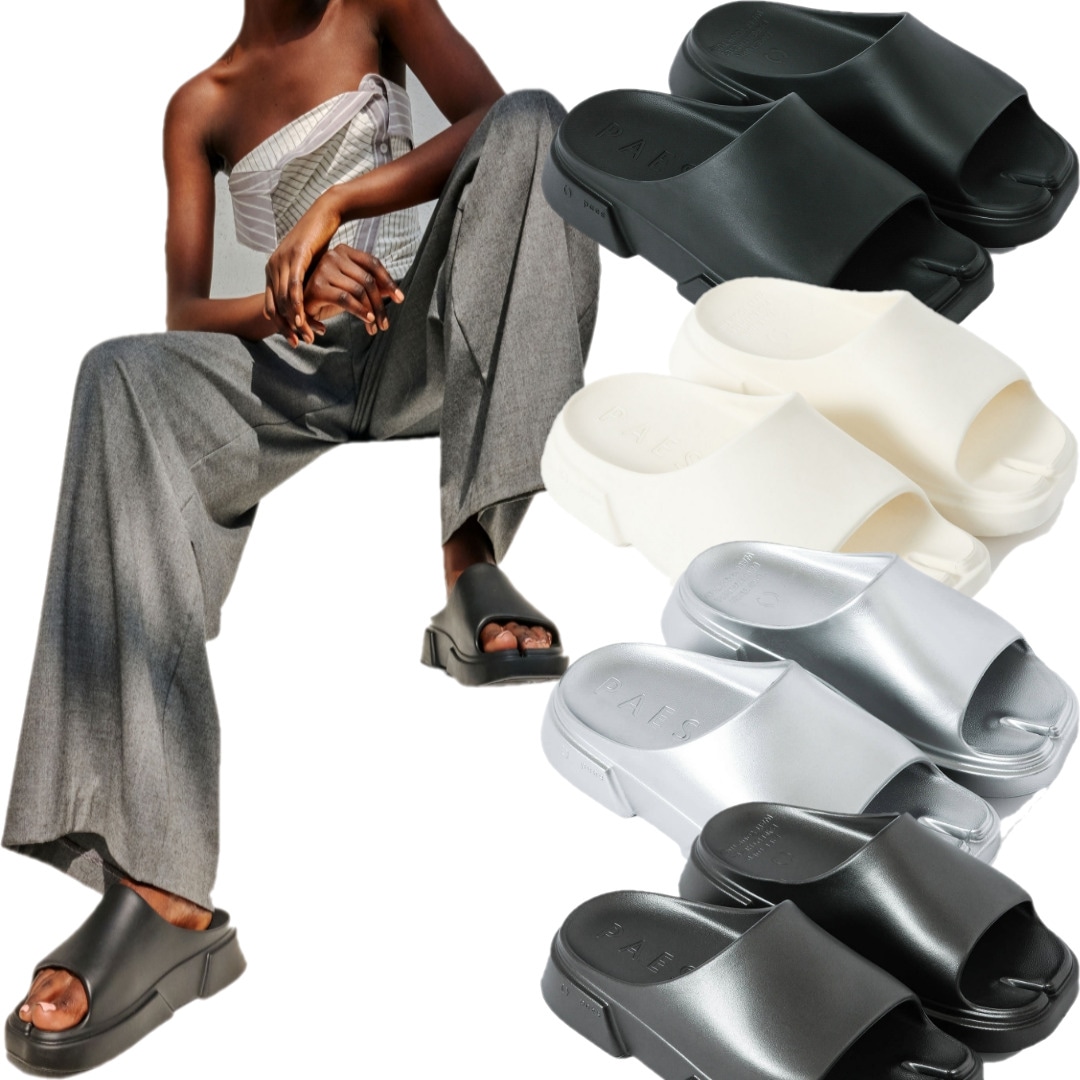 ヒール 4cm/Slide 01/厚底サンダル/スリッパ/ビーチサンダル/ユニセックス