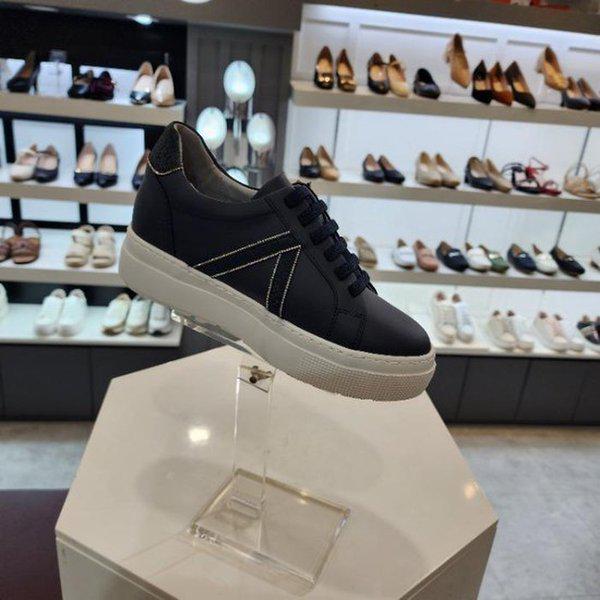 HC10 女性牛革ヒール高6cmネイビー LCWS86U42659 (40857351)