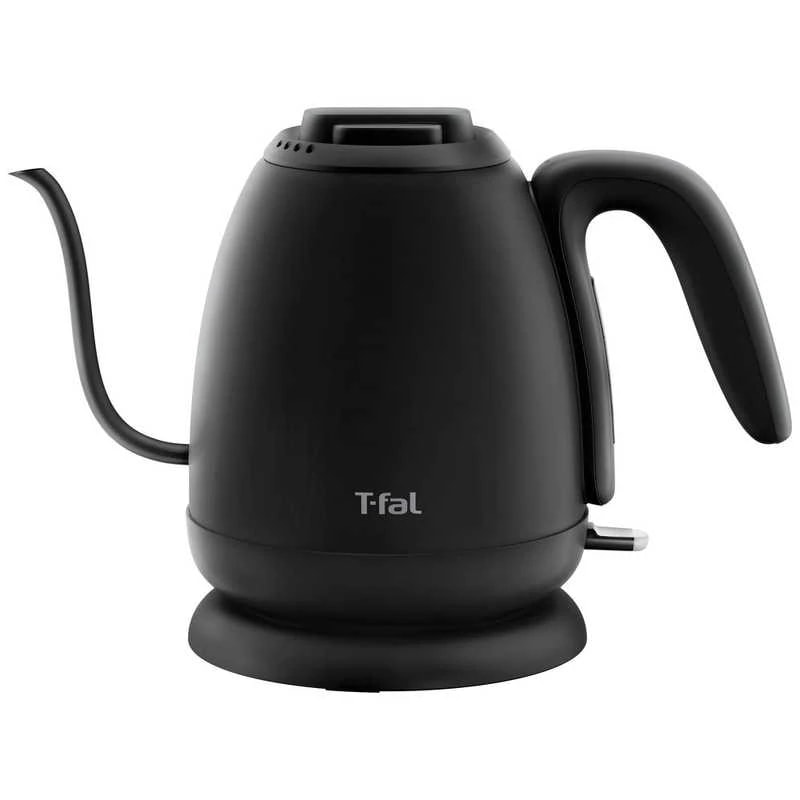 ティファール T-fal 電気ケトル カフェ ロック 0.8L ブラック KO9218JP