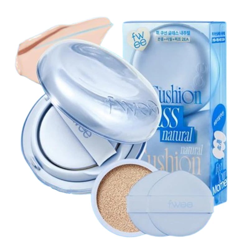 クッショングラス ナチュラル 本品+レフィル 5色 SPF50+ PA++++ 4,607円