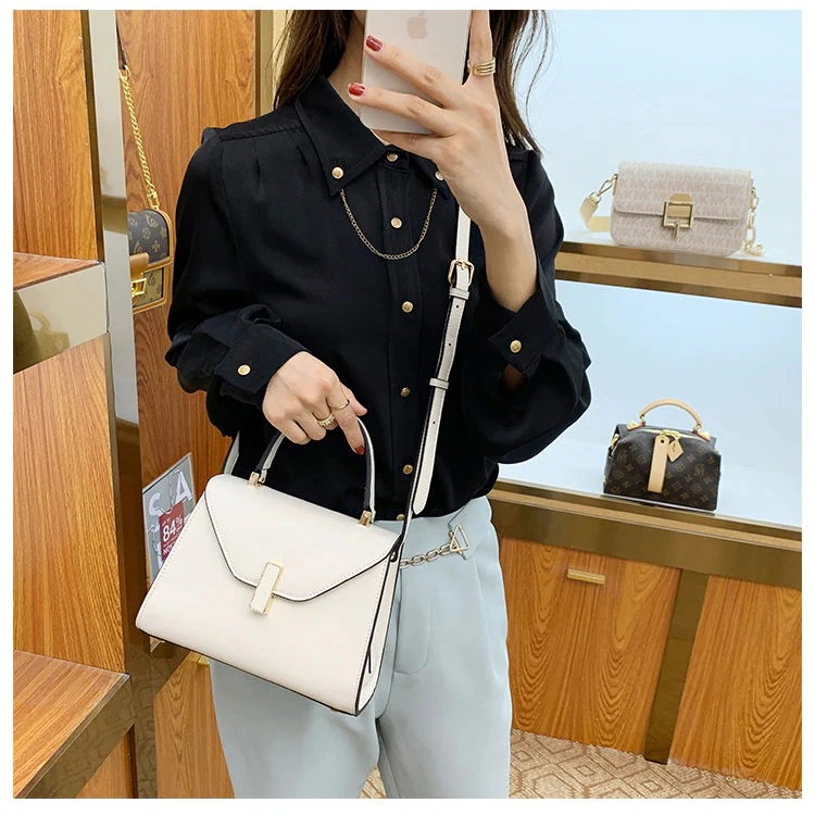 秋冬 ショルダーバッグ レディースファッション新しいケリーバッグシングル斜めポータブル本革カジュアルレザー 大容量 斜め掛け 4,588円