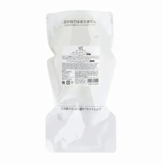 [国内正規品]MT クレンジング ジェル 500ml (レフィル（袋）) クレンジングジェル　メイク落とし　エステサロン専売