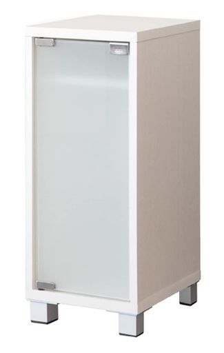 宮武製作所(Miyatake Seisakujyo) ゲームラック REGABO(レガボ) PS5対応 幅25×奥行き35×高さ63cm ガラス扉付 ゲーム機をすっきり収納できる GRK-004WH