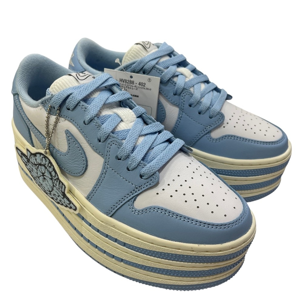 NIKE ナイキ スニーカー HV8288-402 エア ジョーダン 1 トリプル スタック 靴 シューズ 厚底 化学繊維/合成皮革 スカイブルー ブルー