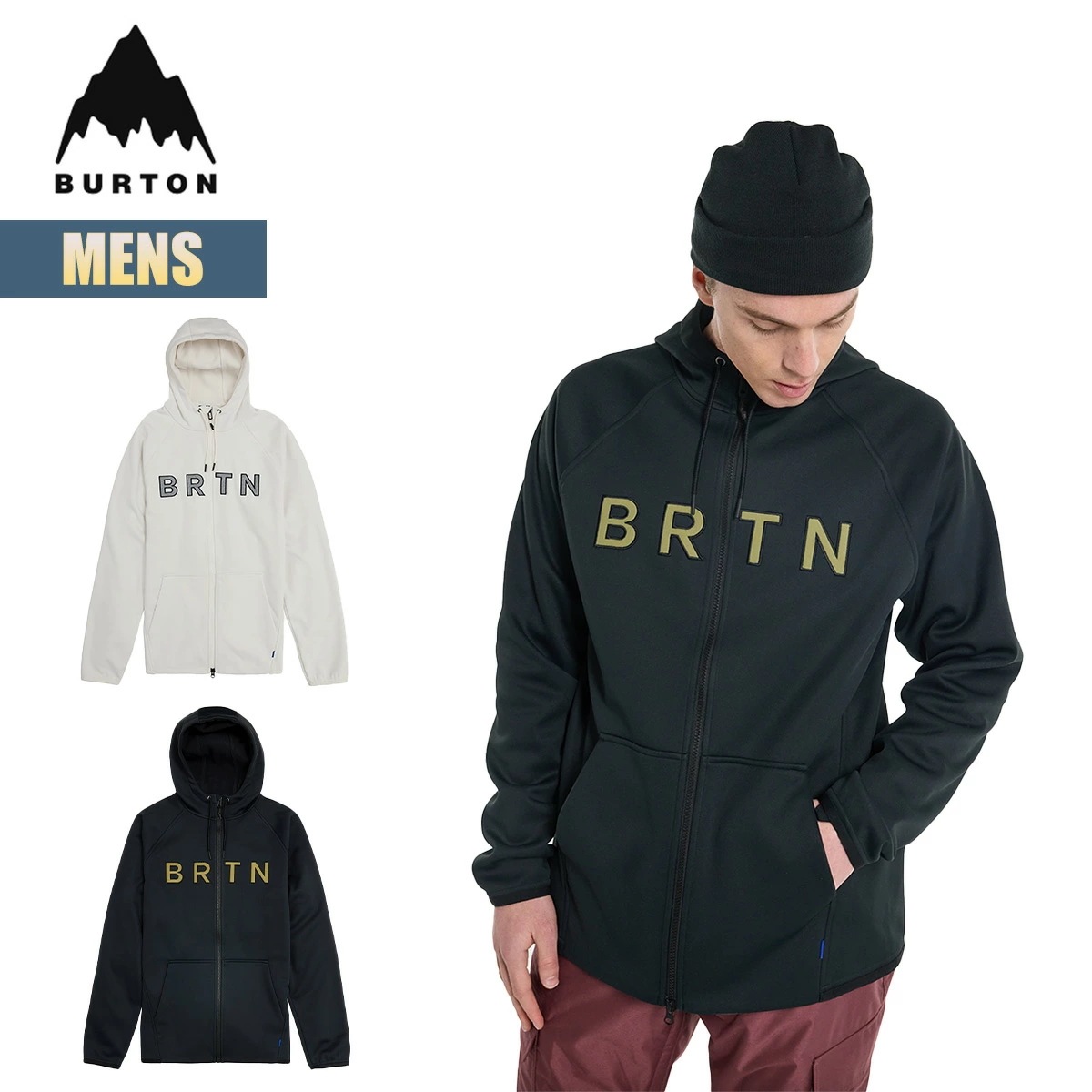 パーカー 撥水 メンズ 24-25 クラウン ウェザープルーフ フルジップ フリース W25JP-220231 Mens Crown Weatherproof Full-Zip Fleece