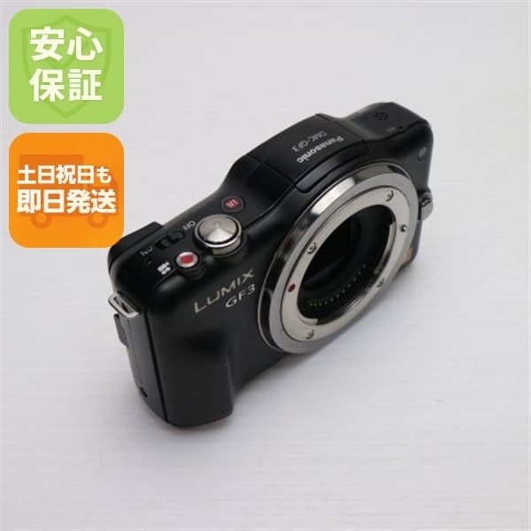 良品DMC-GF3 エスプリブラック ボディ Panasonic LUMIX デジタル一眼 289