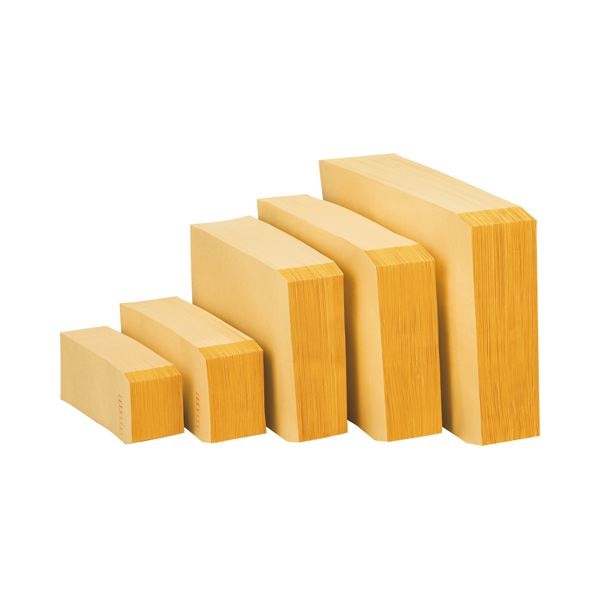 （まとめ） ピース R40再生紙クラフト封筒 長40 70g／m2 枠あり 業務用パック 455-80 1箱（1000枚） 5セット 22,784円