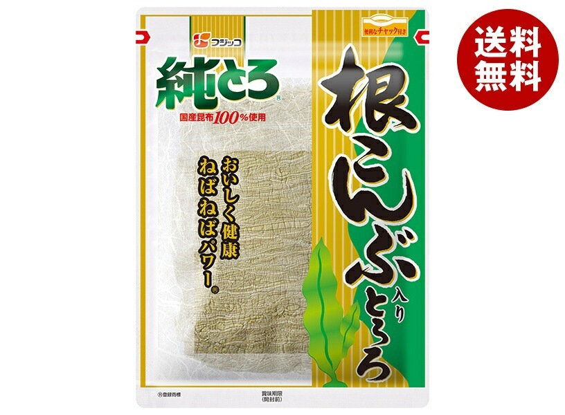 フジッコ 純とろ 根こんぶ入りとろろ 24g＊20袋入＊(2ケース)