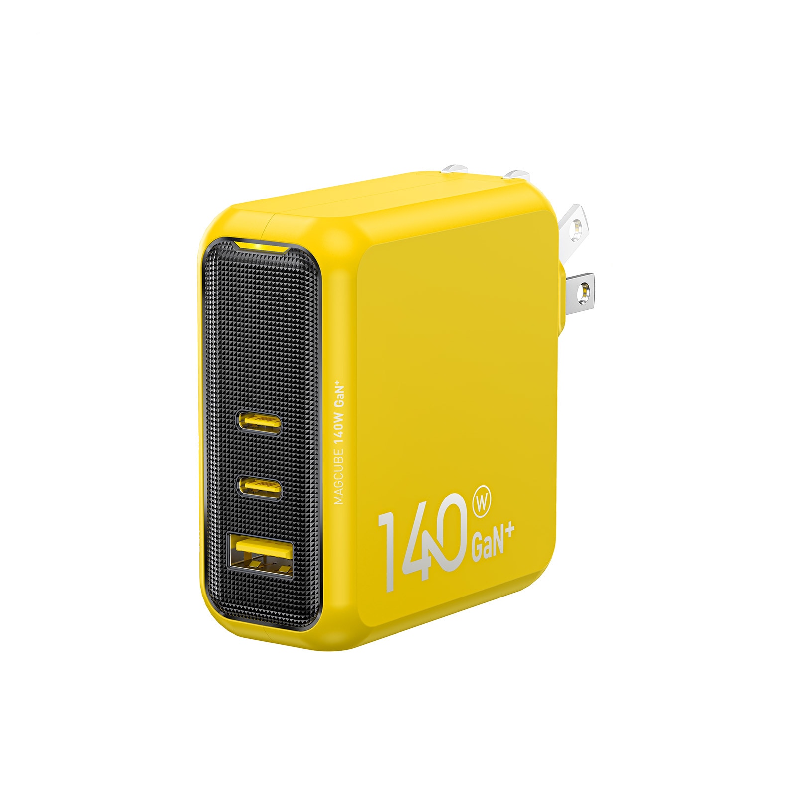 MAGCUBE 140W PD急速充電器 USB-C GaN 窒化ガリウム 小型 3ポート同時充電 ノートPC MacBook Pro iPhone iPad Android対応