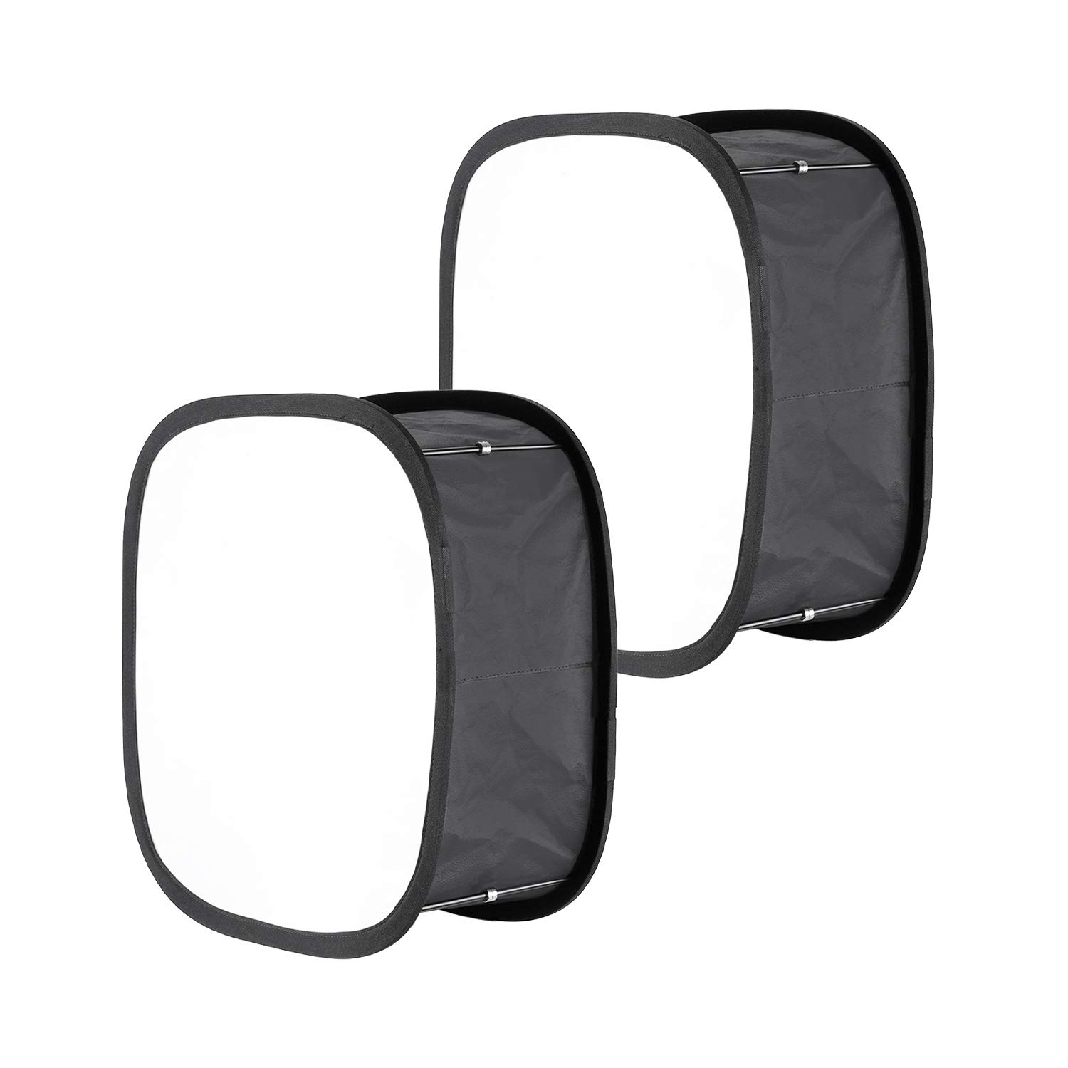 NEEWER 2パックLEDライトパネルソフトボックス 660 480ビデオライト用 外側16.3"x6.5" 内側9.8"x8.7" 折りたたみ式ライトディフューザー 写真スタジオ肖像ビデオ撮影用