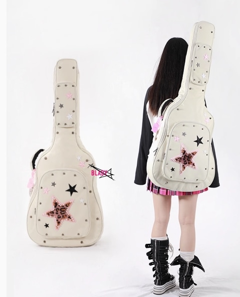 アコースティックギター 初心者 ギター 練習 おしゃれ 練習用 初心者用 アコギ 入門個性的なギターバックパック