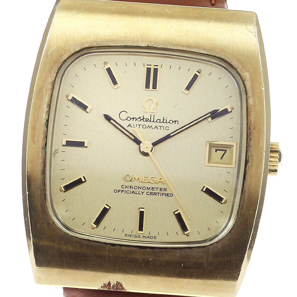 オメガ OMEGA コンステレーション デイト 自動巻き メンズ _818857【中古】