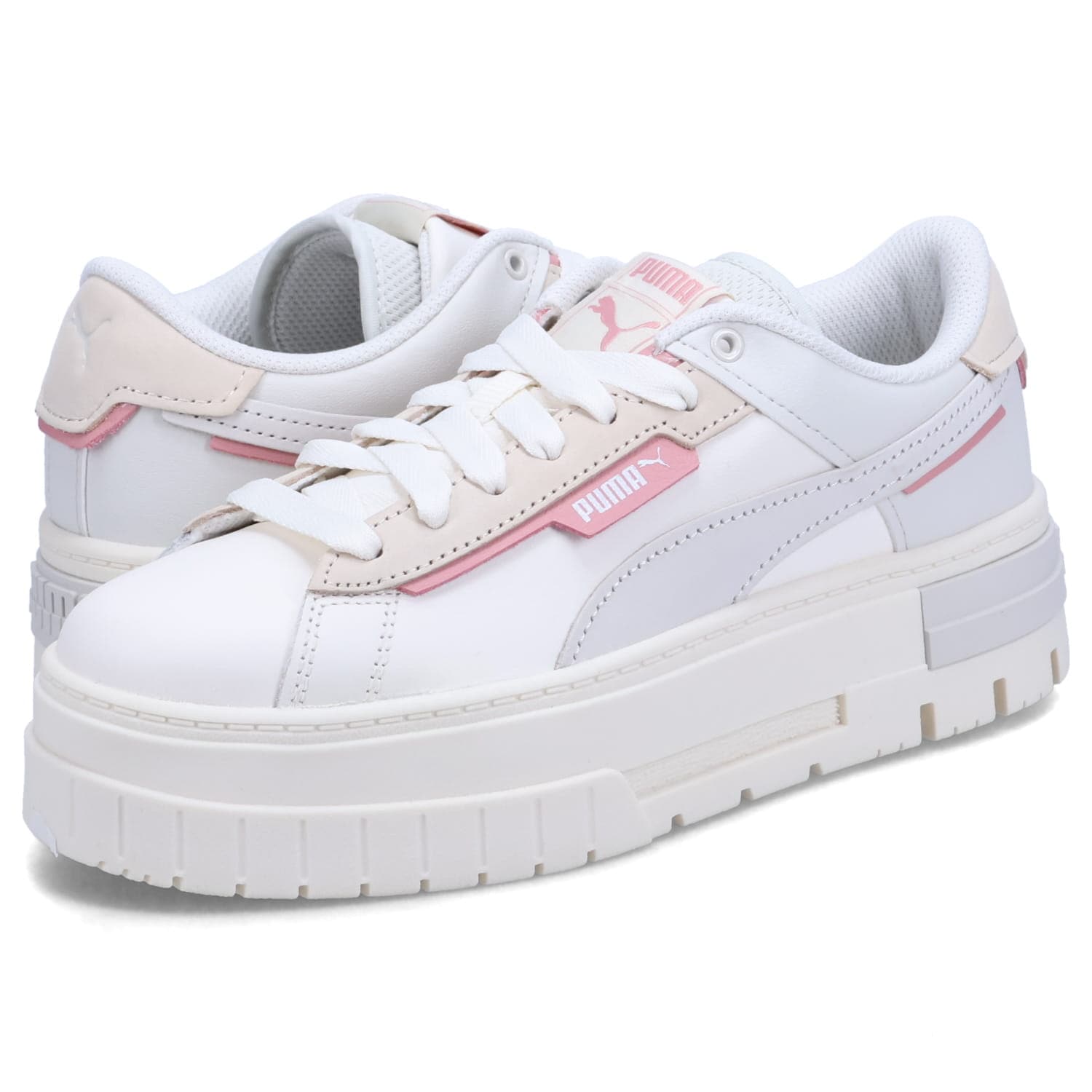 スニーカー メイズ クラッシュド プレミアム レディース 厚底 393070-03