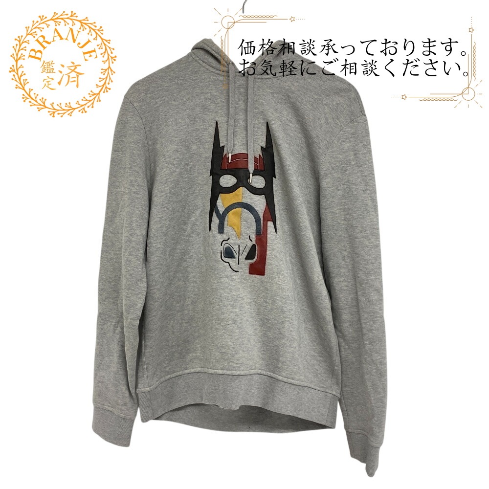 スーパーH コットン パーカー グレー ブランド