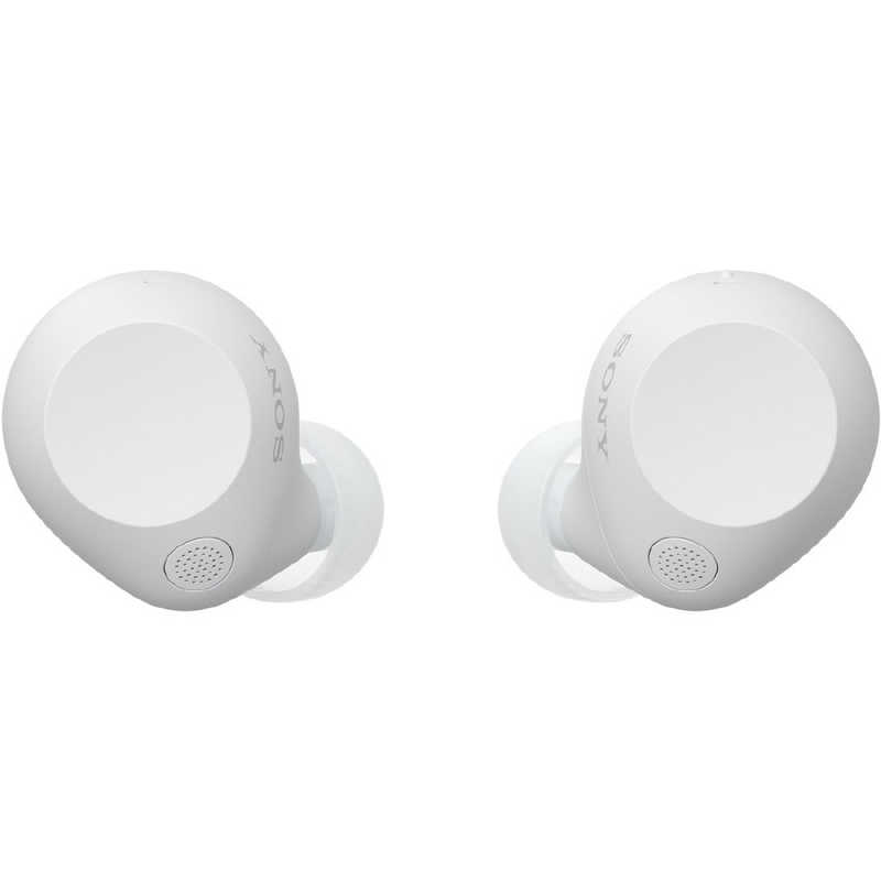 ソニー　SONY　完全ワイヤレスイヤホン [ ワイヤレス ( 左右分離 ) / ノイズキャンセリング 対応 / Bluetooth 対応 ] ホワイト　WF-C710N WZ
