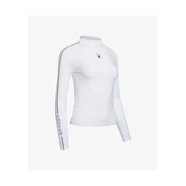 女性プロウェブハイネックコンプレッションTシャツ SPHPCNCL291WWHT 659450