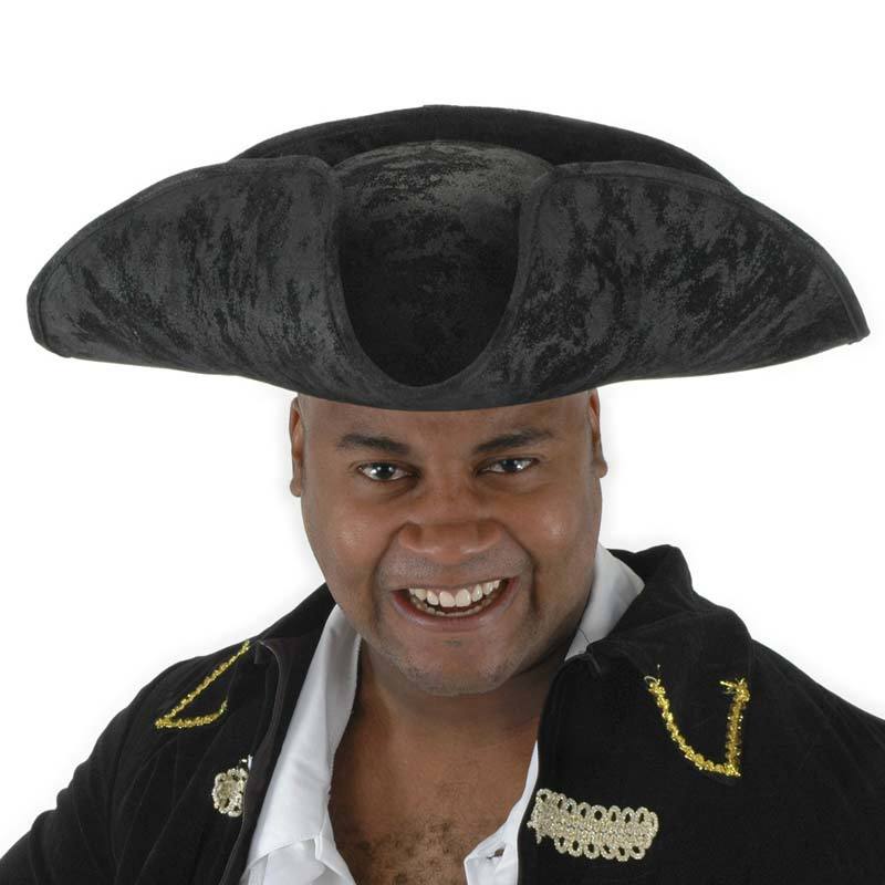 コスプレ 仮装 コルセアハット(海賊パイレーツハット) 【 コスプレ 衣装 ハロウィン パーティーグッズ かぶりもの パイレーツ キャップ プチ仮装 ハロウィン 衣装 海賊帽子 変装グッズ 】