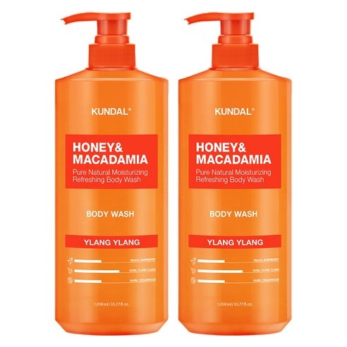 ハニーアンドマカダミアピュアボディウォッシュイランイラン香 1058ml 2個 ダメージ補修 香り長持ち