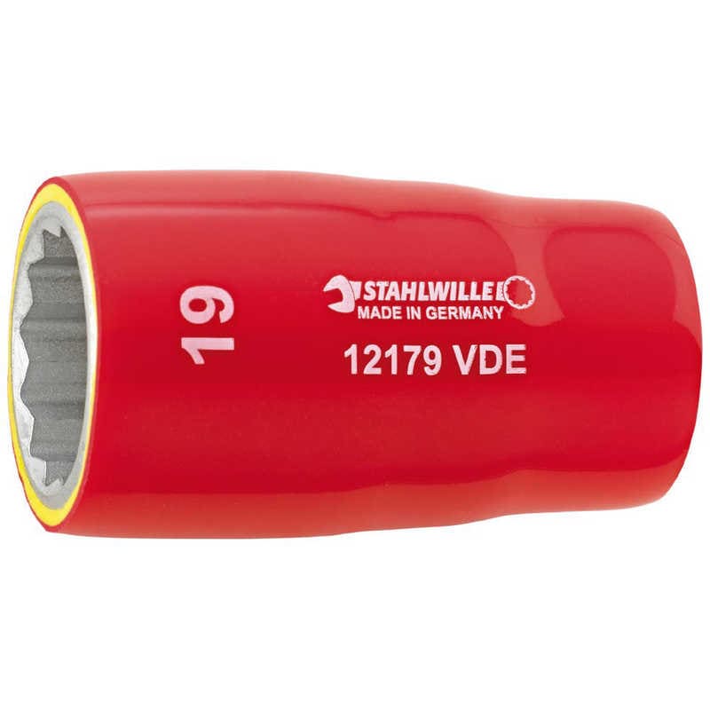 STAHLWILLE　1/2SQ 絶縁ソケット 22mm　12179VDE-22