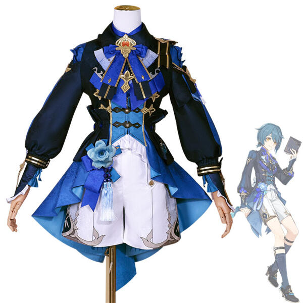 原神 行秋 竹身雨化 コスプレ衣装