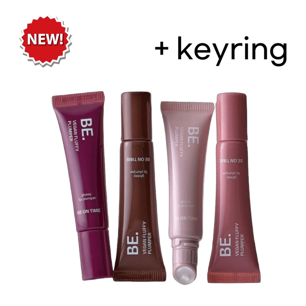 【NEW】ヴィーガン フラッピー プランパー キーリング セット 4colors + ループストラップ + チェーン #プランピング #シリコンスプレッダー #高光沢