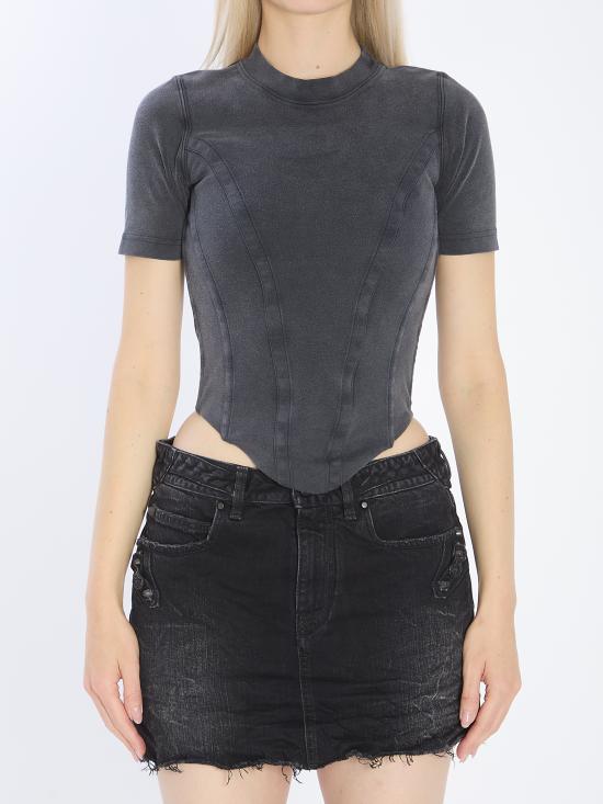 BALENCIAGA Women Tops 850458 BLACK