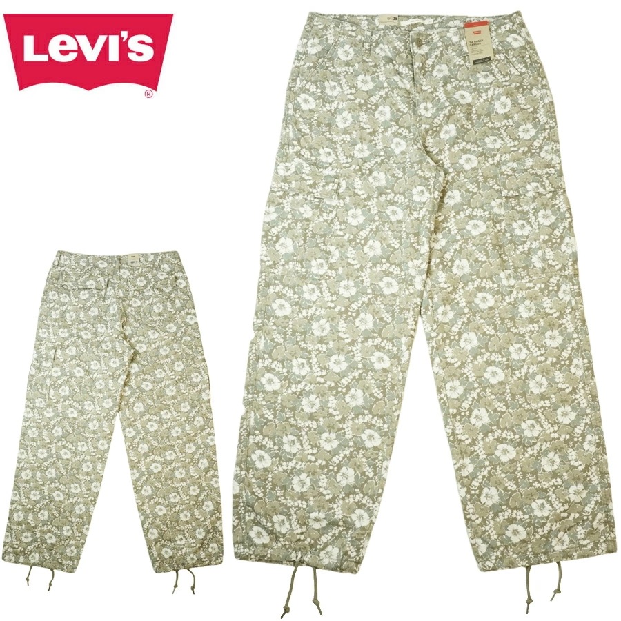 メンズ レディース パンツリーバイス LEVISA47070020 94 BAGGY CARGOS94 バギー カーゴパンツFLORAL CAMO フローラル