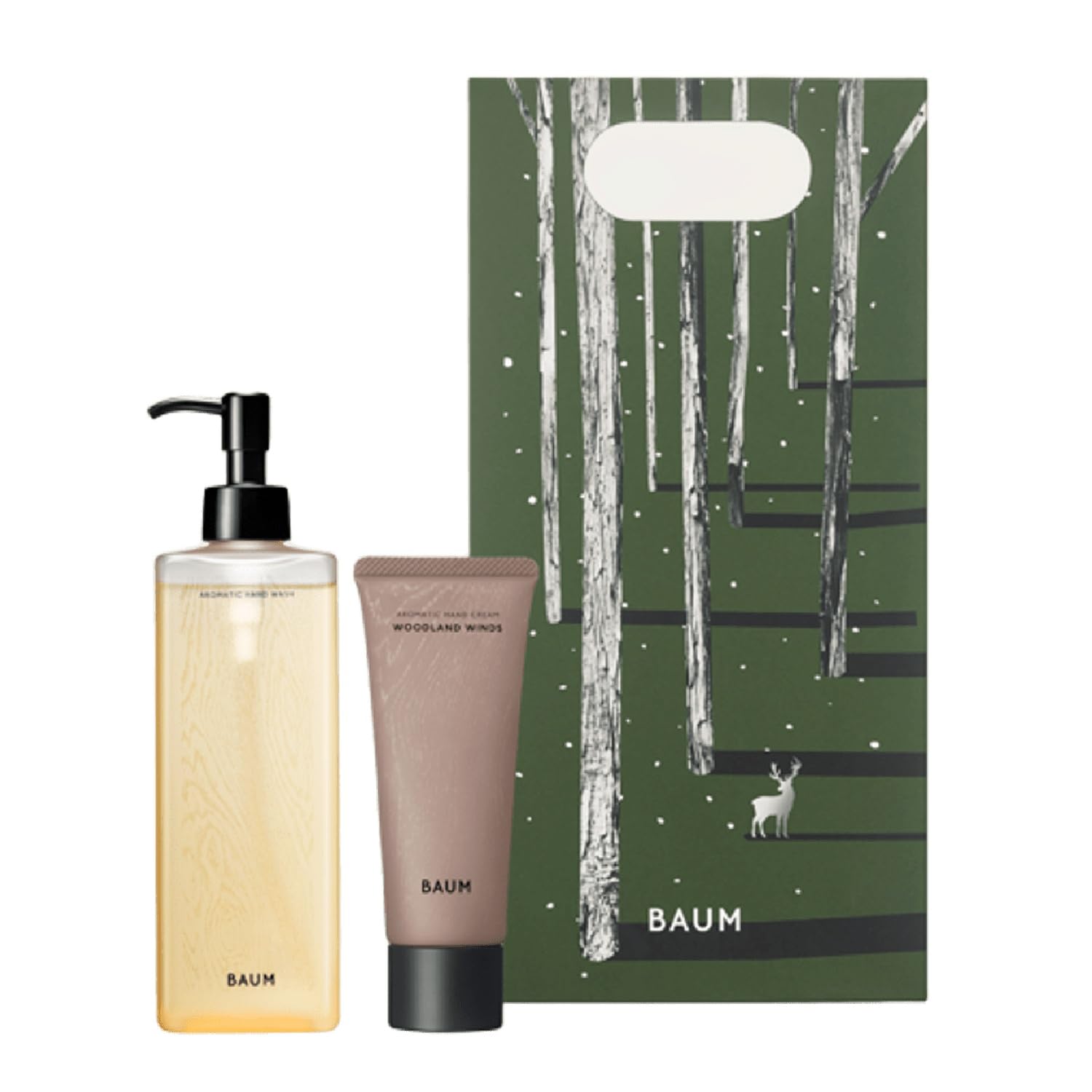 BAUM(バウム) ギフトセット アロマティック ハンドウォッシュ n 300mL アロマティック ハンドクリームn 1 75g ハンドウォッシュ(2024年モデル) ハンドクリーム (2025年モデ
