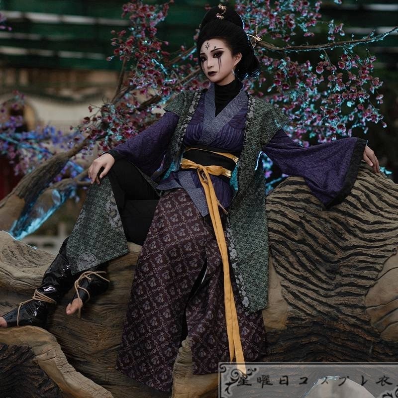 在庫品 黒神話:悟空 四妹 コスプレ衣装 コスチューム