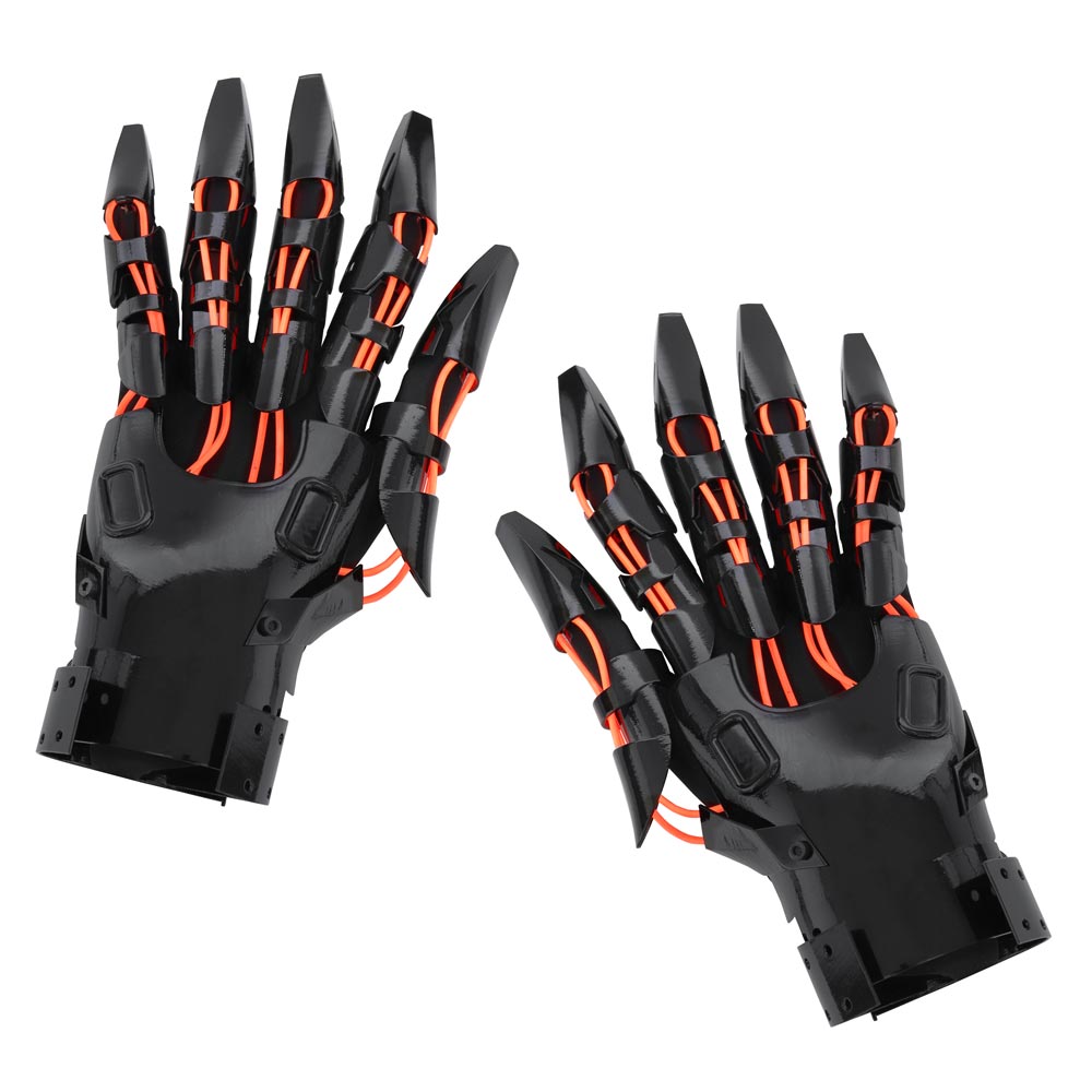 サイバーパンク ガントレット 手甲 光る コスプレ ハロウィン イベント パフォーマンス パーティー アクセサリー デザイン ユニーク インパクト ディテール ファッション