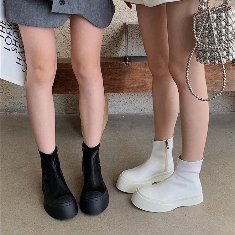 シューズ 靴 くつ クツ ブーツ レディースシューズ 厚底スニーカー レディースブーツ ショートブーツ 厚底 歩きやすい 履きやすい 走れる 美脚 脚長 かわいい 大人可愛い きれいめ シンプル カジ