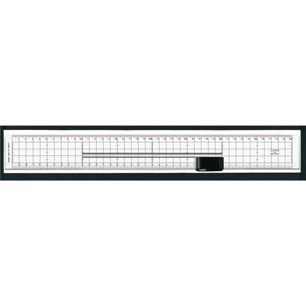 セクションカッター&スケール 全長420x幅50x厚さ3mm SE-400