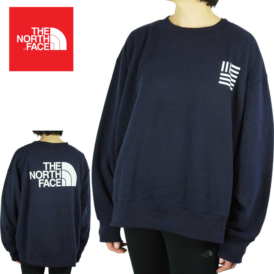 ノースフェイスUSA企画 日本未発売THE NORTH FACEレディース スウェットW IC PULLOVERICプルオーバーAVIATOR