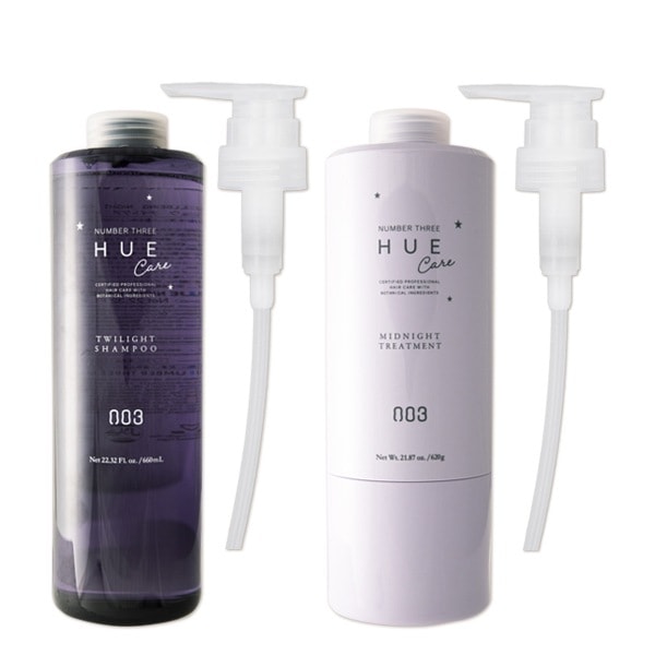 ヒュウ ナイトケア トワイライト シャンプー 660mL + ミッドナイト トリートメント 620g + 専用ポンプ セット